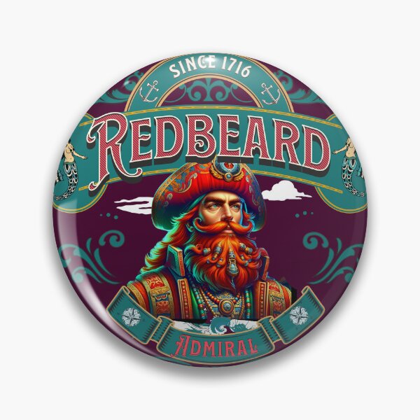 Item preview, Redbeard Admiral Barberosa designed and sold by Emeris.