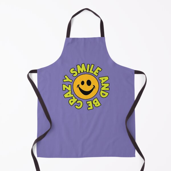 Item preview, Smile And Be Crazy - Fun Smile Quote - Colorful Text - Funny Smile Face designed and sold by WIZECROW.
