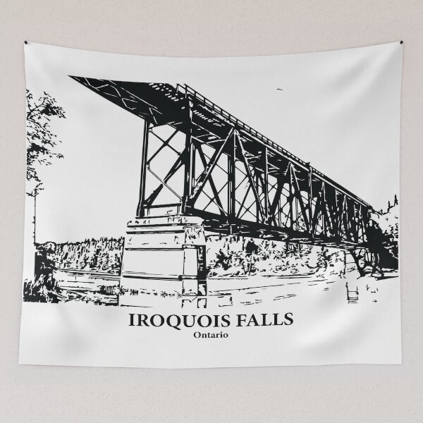 Item preview, Iroquois Falls - Ontario designed and sold by Lakeric Cityscapes.