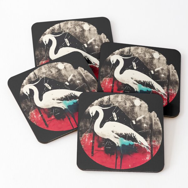 Item preview, Heron Vintage abstract street art designed and sold by TomFrontierArt.