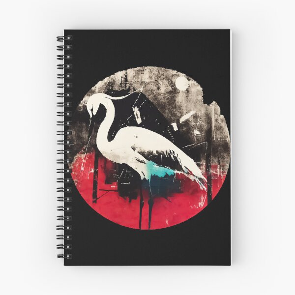 Item preview, Heron Vintage abstract street art designed and sold by TomFrontierArt.