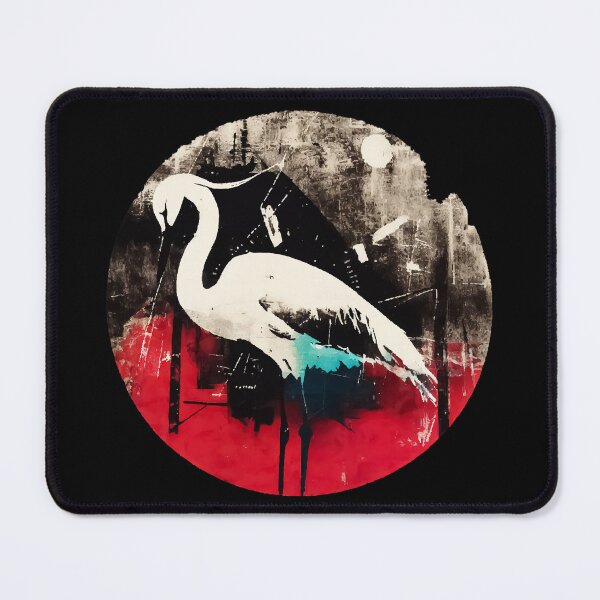 Item preview, Heron Vintage abstract street art designed and sold by TomFrontierArt.