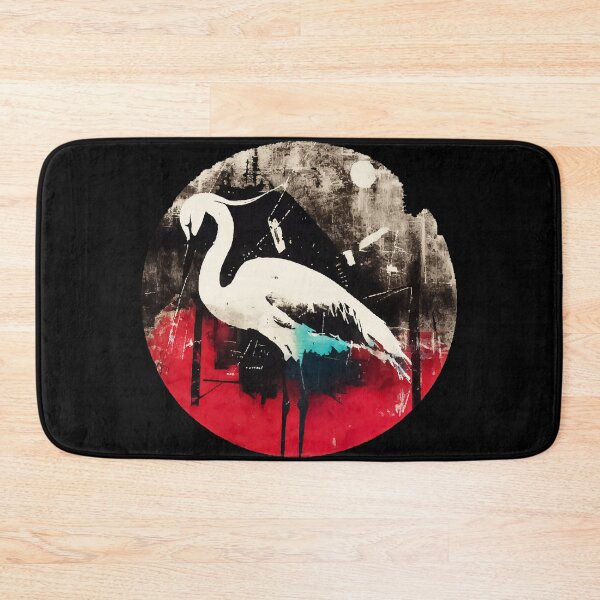 Item preview, Heron Vintage abstract street art designed and sold by TomFrontierArt.