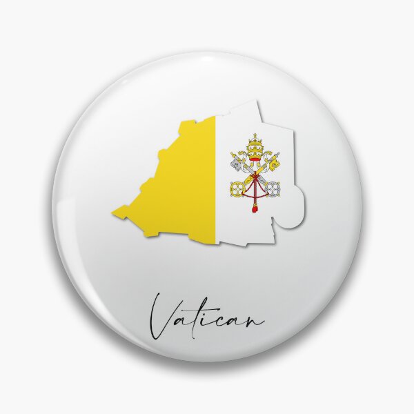 Item preview, Vatican Country Map and Flag Rome Europe designed and sold by dk-design85.