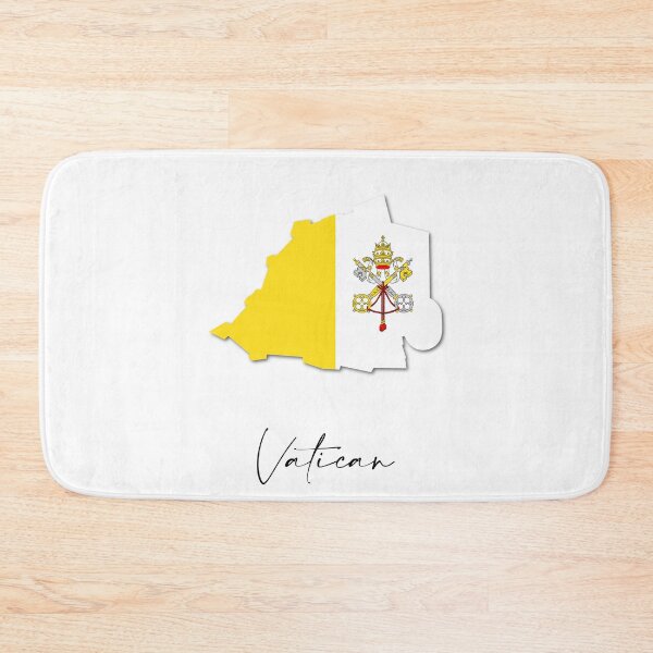 Item preview, Vatican Country Map and Flag Rome Europe designed and sold by dk-design85.