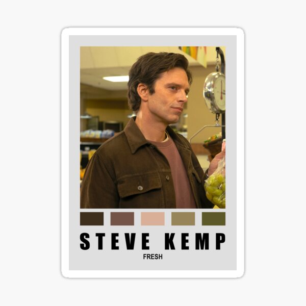 Item preview, Sebastian Stan as Steve Kemp designed and sold by pandecoco.