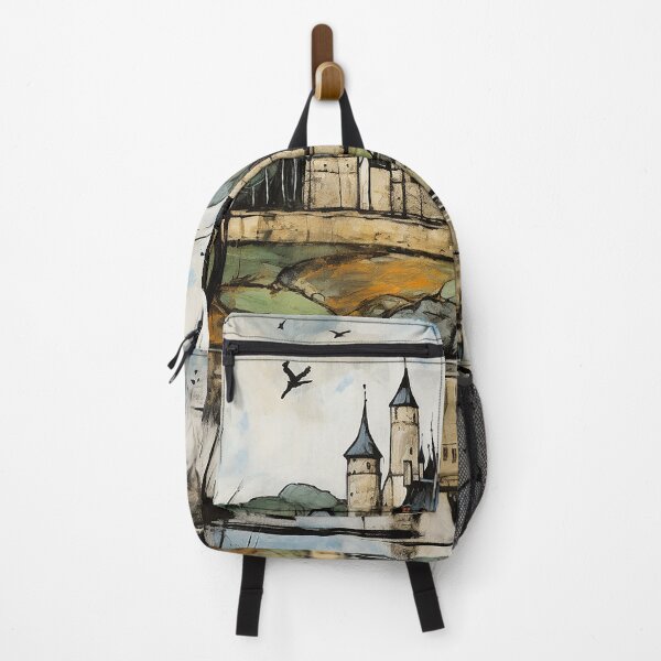 Item preview, Loire valley travel vintage colorful anime graphics designed and sold by wonderfulpark.