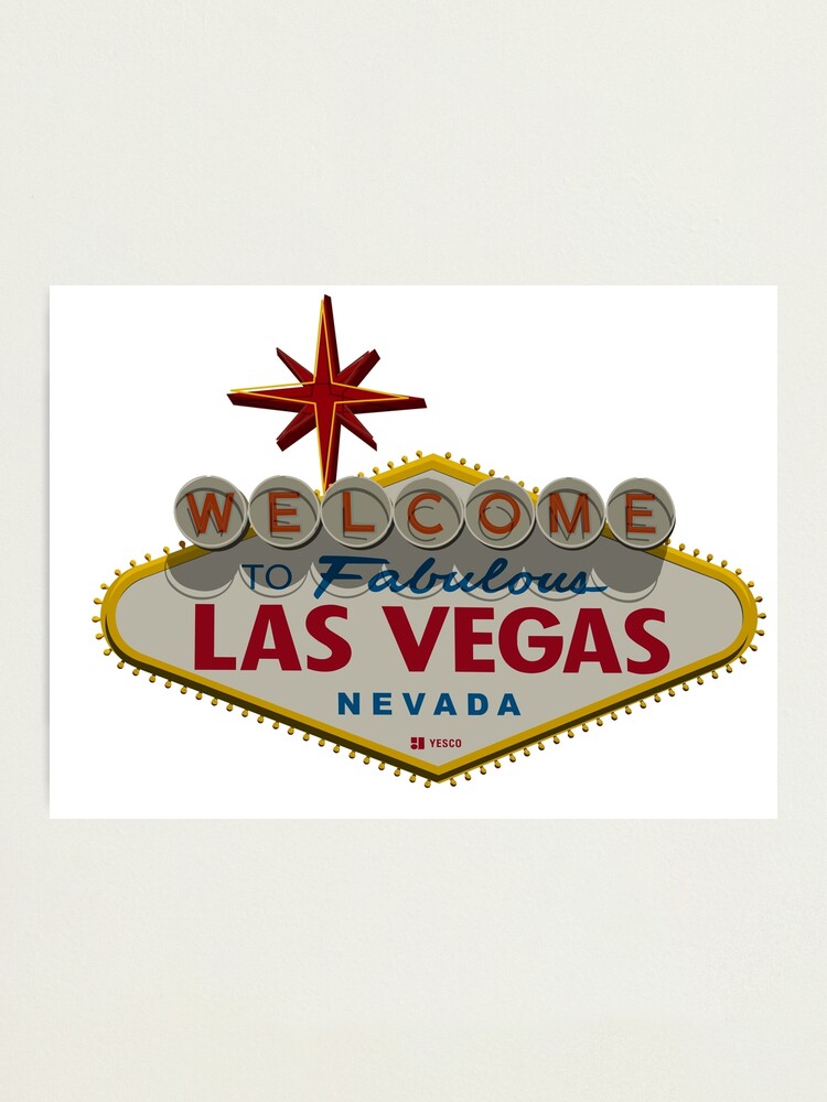 Iconic Las Vegas Sign Wall Art, Canvas Prints, Framed Prints, Wall Peels