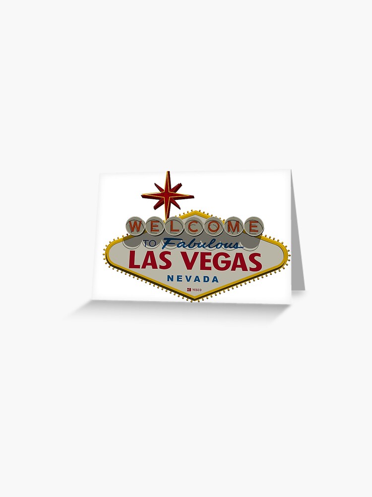 Welcome to fabulous las vegas sign sketch Vector Image