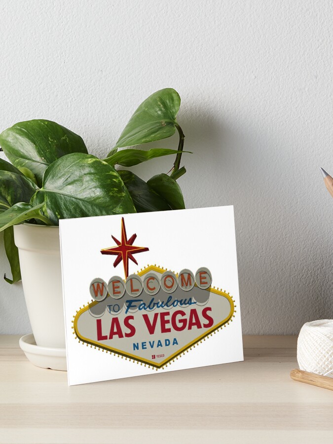 Welcom to Las Vegas Sign Pop Art Acrylic Print