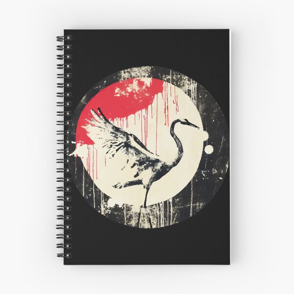 Item preview, Heron Vintage abstract street art designed and sold by TomFrontierArt.