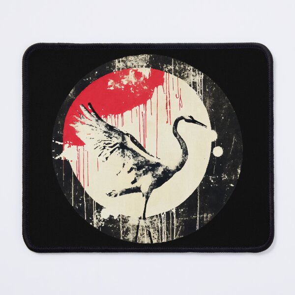 Item preview, Heron Vintage abstract street art designed and sold by TomFrontierArt.