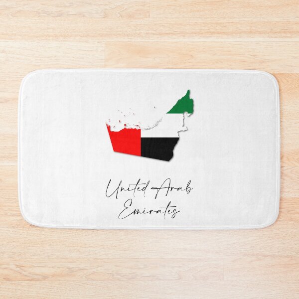 Item preview, United Arab Emirates Country Map and Flag Asia designed and sold by dk-design85.