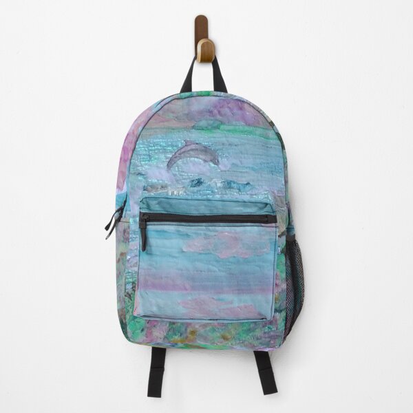 Item preview, Malibu. Billionaire Beach.Dolphins designed and sold by NisaKiley.