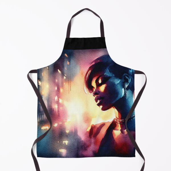 Item preview, Neo Noir Afro-American Girl [Watercolor] designed and sold by RESToRAPTOR.