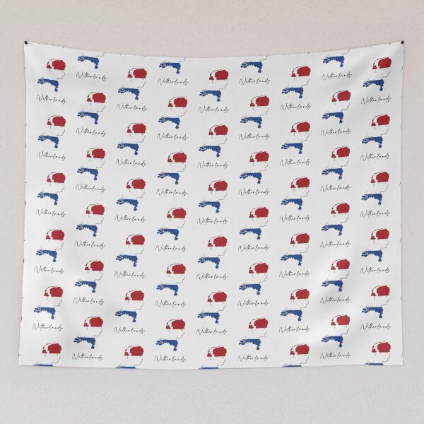 Item preview, Netherlands Holland Country Map and Flag Amsterdam Europe designed and sold by dk-design85.
