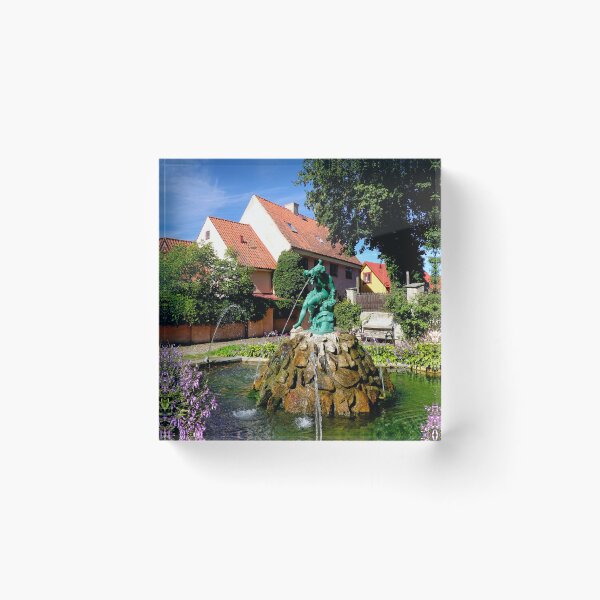 Item preview, Sculpture and fountain Visby Sweden designed and sold by RosRidleyPhoto.