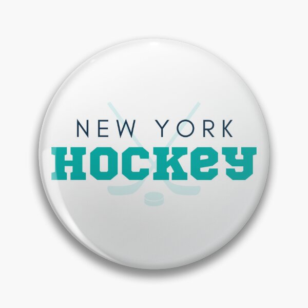 Item preview, New York Hockey (Womens) 1 Teal and Navy designed and sold by picsofthings.