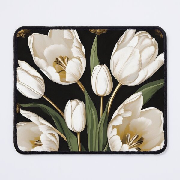 Item preview, Baroque Inspired White Tulips designed and sold by DesignsByPrnces.