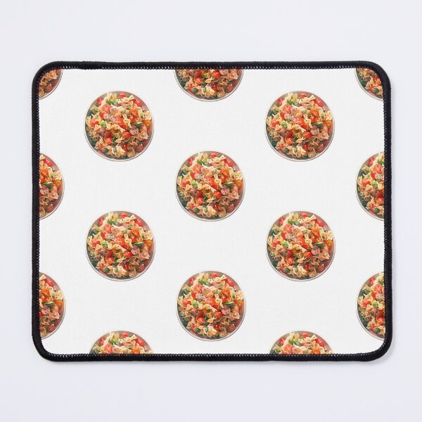 Item preview, Top down view of vegan pasta plate- Food art designed and sold by octoboobs.