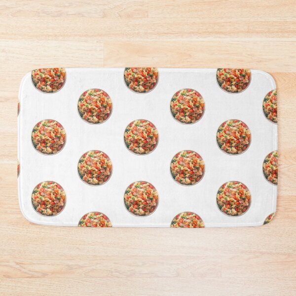 Item preview, Top down view of vegan pasta plate- Food art designed and sold by octoboobs.