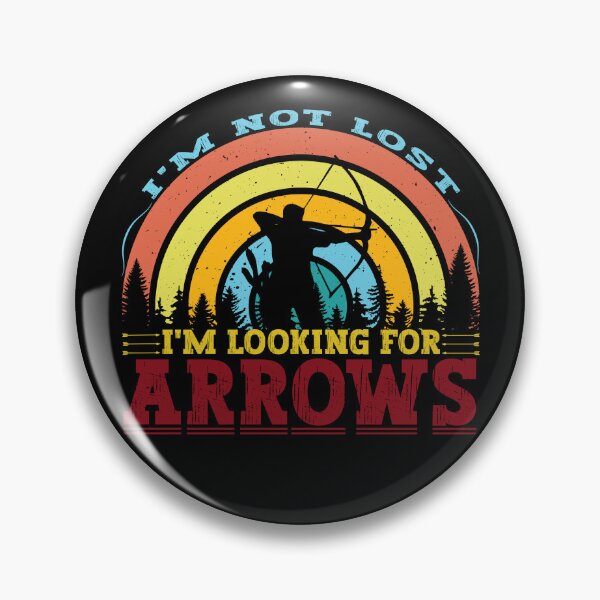 Item preview, Funny barebow i'm not lost i'm looking for arrows designed and sold by Ouzgane.