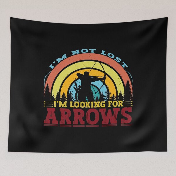 Item preview, Funny barebow i'm not lost i'm looking for arrows designed and sold by Ouzgane.