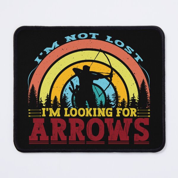 Item preview, Funny barebow i'm not lost i'm looking for arrows designed and sold by Ouzgane.