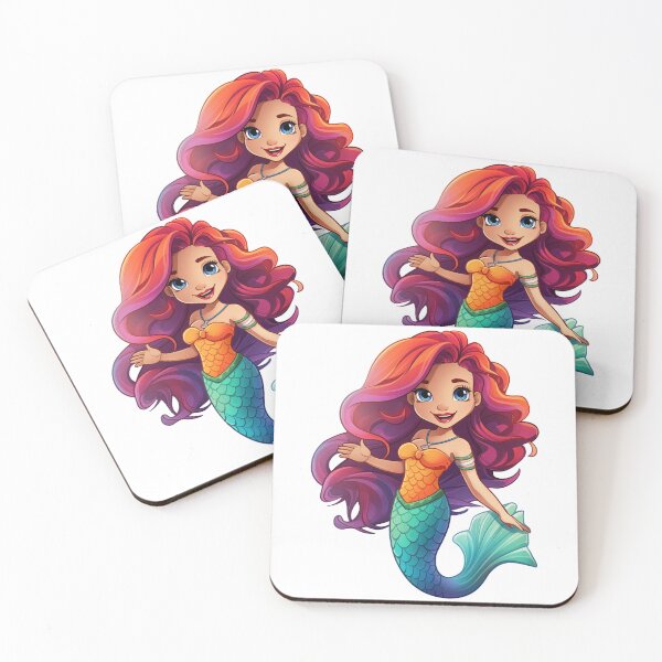 Item preview, Linda sirena colorida, cabello arcoíris designed and sold by TyGuySupply.