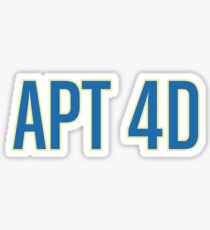 Apt 4d Sticker