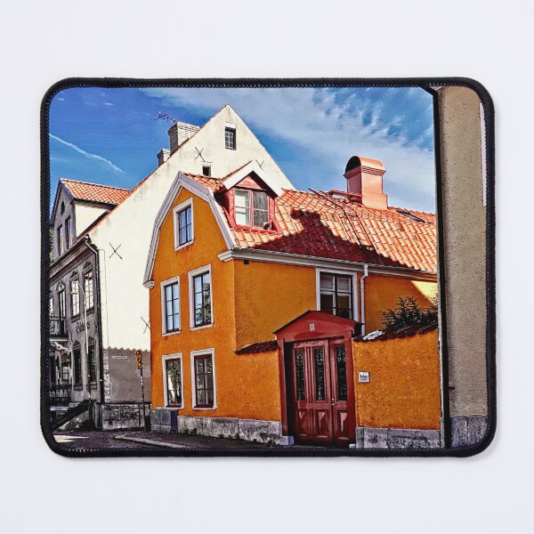Item preview, Old Houses in Visby Sweden designed and sold by RosRidleyPhoto.