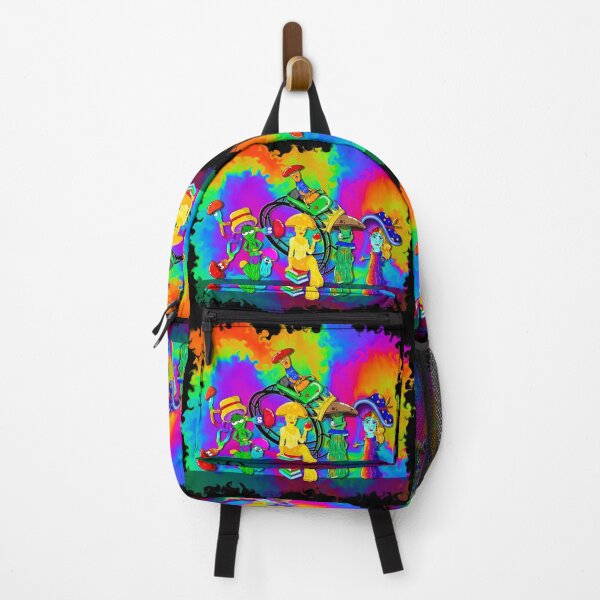 Item preview, The Psychedelic Family, Rainbow, magic mushrooms, abstract art designed and sold by MayGreenAbgrall.