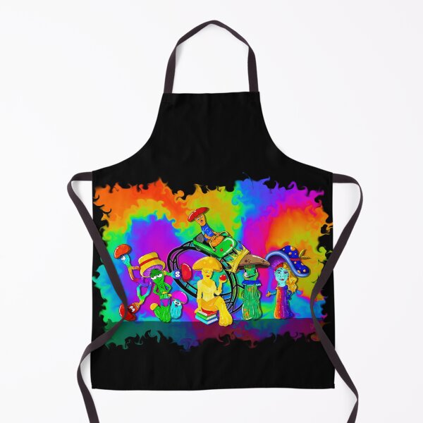 Item preview, The Psychedelic Family, Rainbow, magic mushrooms, abstract art designed and sold by MayGreenAbgrall.