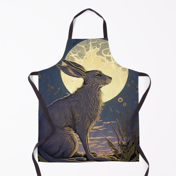 Item preview, Moon Gazing Hare designed and sold by CosmicAnomaly.