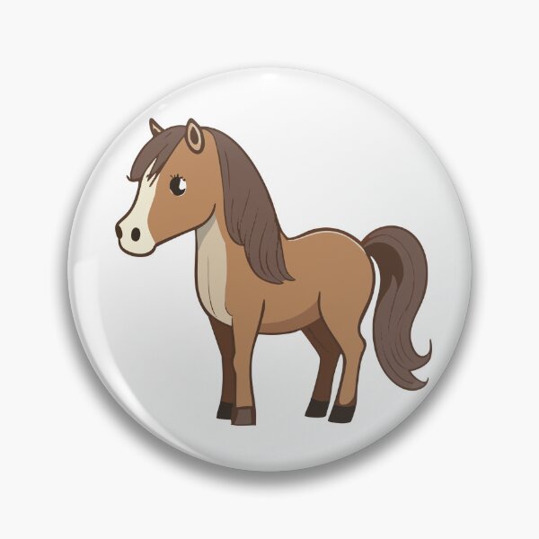 Item preview, Buttercup the Cute Horse designed and sold by Heavy-Umbrella.