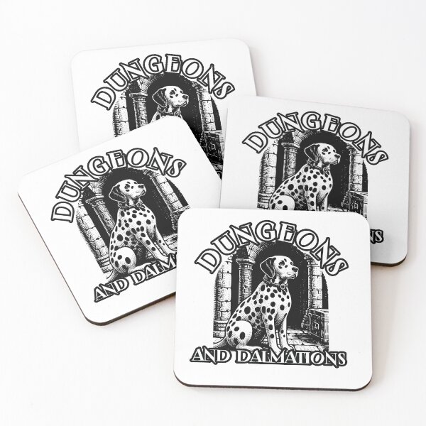 Item preview, Dungeons and Dalmations DnD designed and sold by retrorascal.