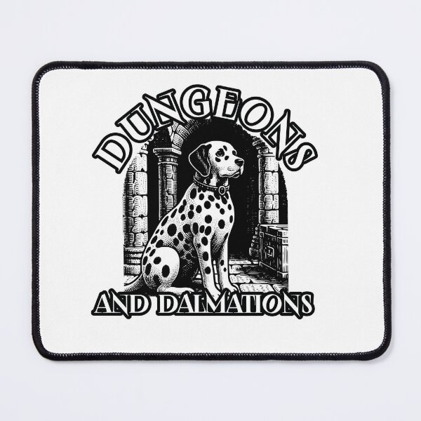 Item preview, Dungeons and Dalmations DnD designed and sold by retrorascal.