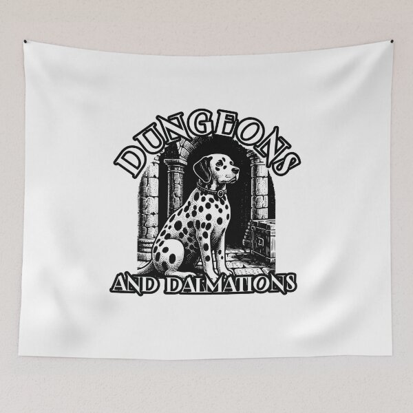 Item preview, Dungeons and Dalmations DnD designed and sold by retrorascal.