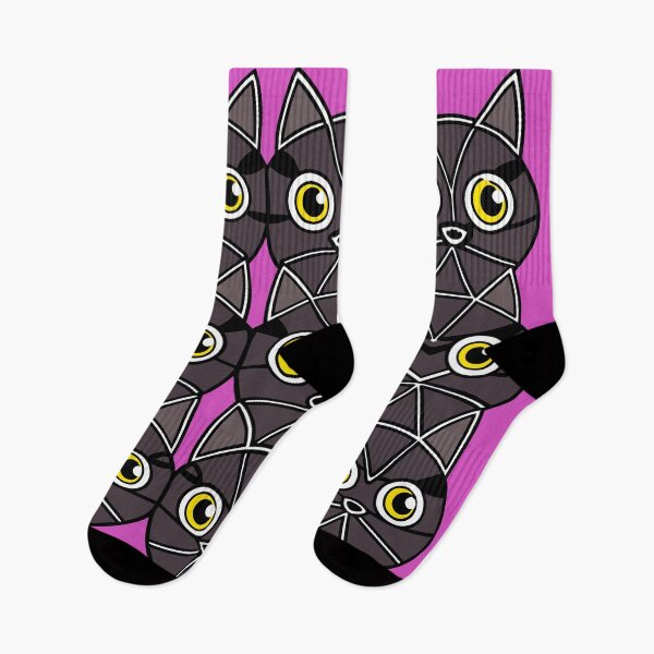 Item preview, Halloween 9 Black Cats designed and sold by CatCoconut-Art.