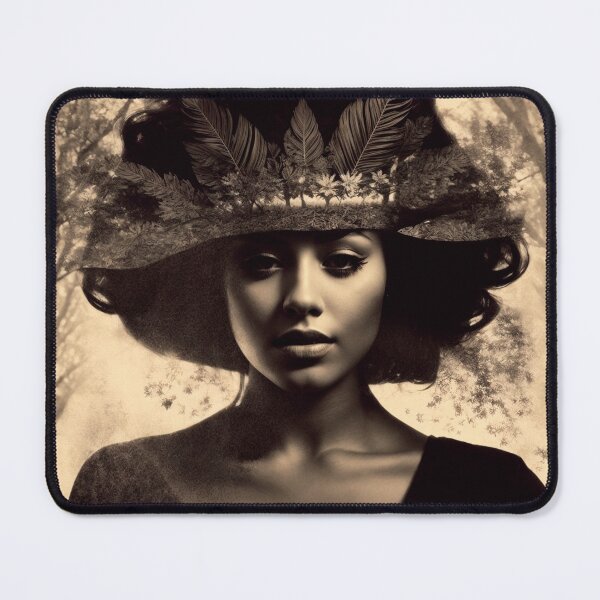 Item preview, Black Princess in a Strange Forest designed and sold by OnlyClassicArt.