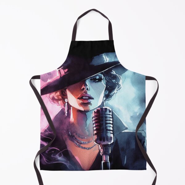Item preview, Neo Noir Jazz Singer American Woman [Watercolor] designed and sold by RESToRAPTOR.