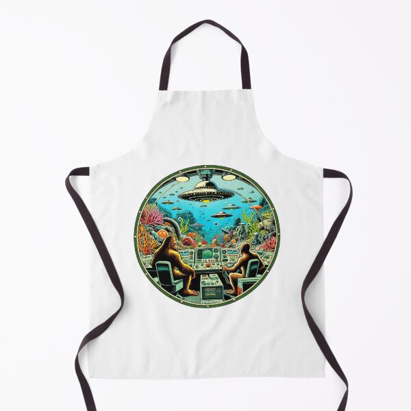 Item preview, Underwater Adventure | Bigfoot And Aliens | Ufo | Believe designed and sold by ShopCoolStop.