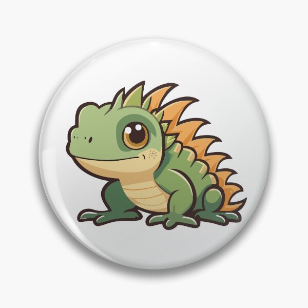 Item preview, Mango the Cute Iguana designed and sold by Heavy-Umbrella.