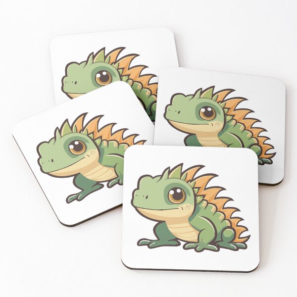 Item preview, Mango the Cute Iguana designed and sold by Heavy-Umbrella.