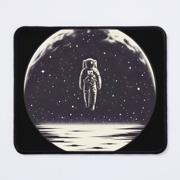Item preview, Astronaut in Lunar Orbit designed and sold by RobertMartinArt.