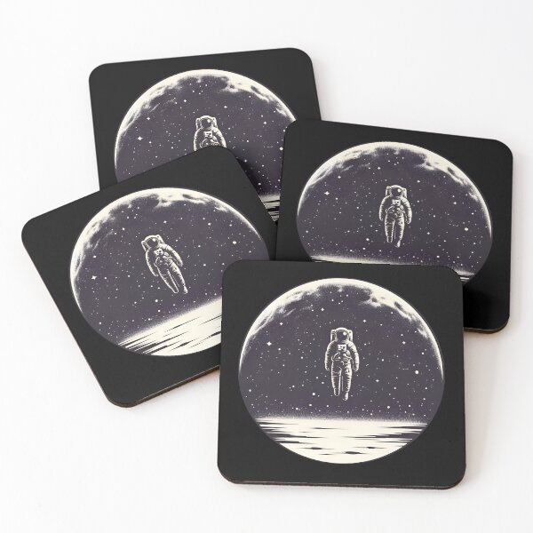 Item preview, Astronaut in Lunar Orbit designed and sold by RobertMartinArt.