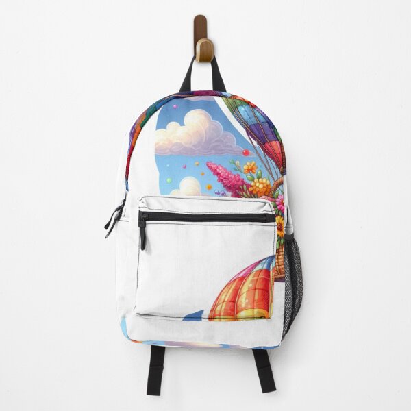 Item preview, Floral Hot Air Balloon Stickers designed and sold by mymagicstoreus.