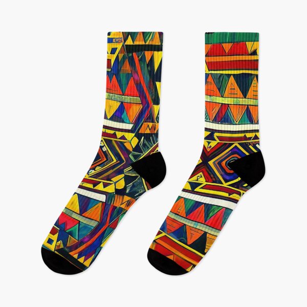 Item preview, Colourful African Tribal Design designed and sold by MyTshirtArt.