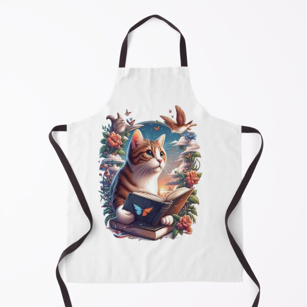 Item preview, Cat Reading book,nerdy designed and sold by GLORY-LIFE.