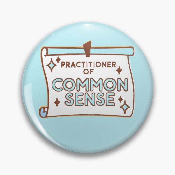 Item preview, Practitioner of Common Sense designed and sold by HerbalBlue.